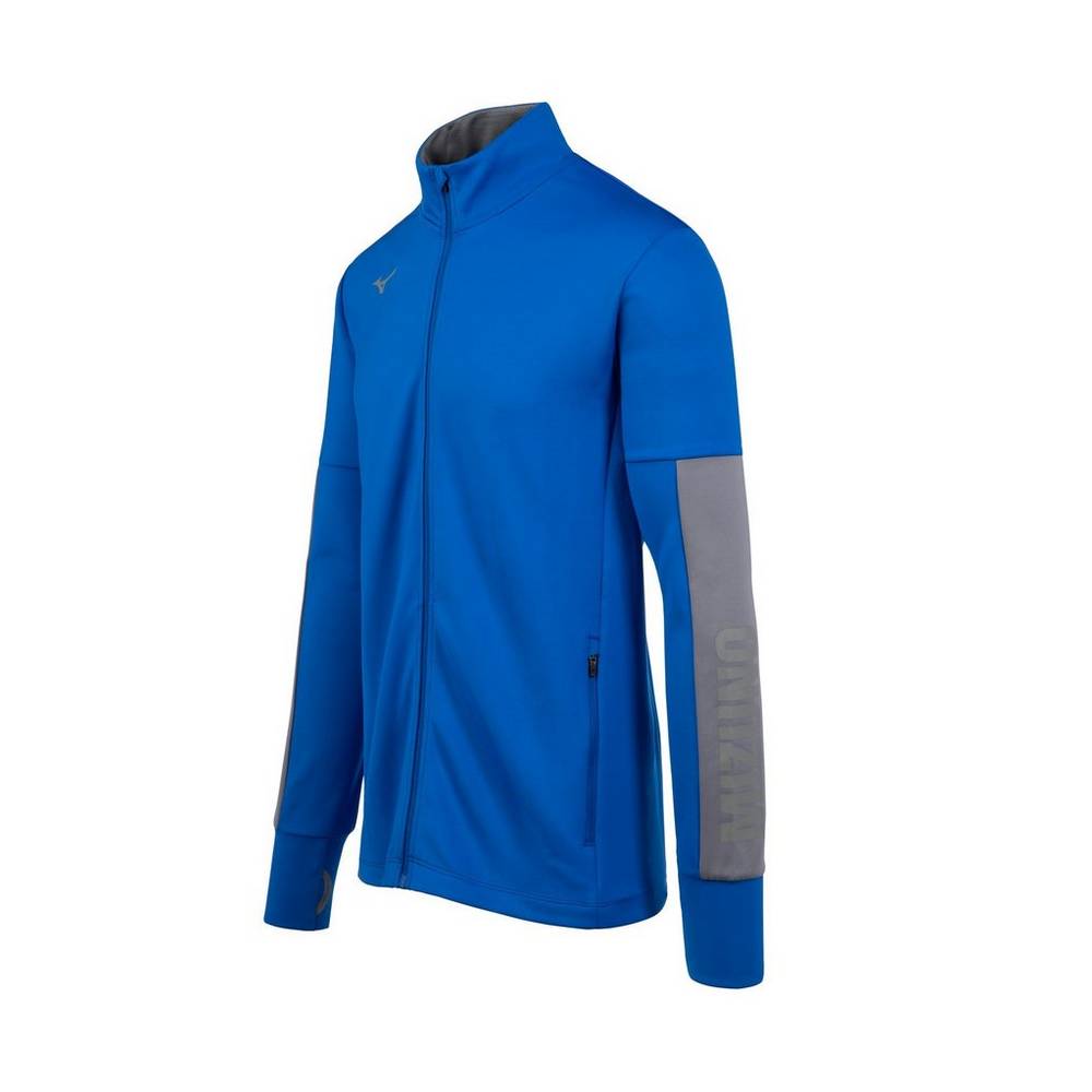 Giacca Mizuno Alpha Quest Uomo - Blu Reale - 09157-QTDH